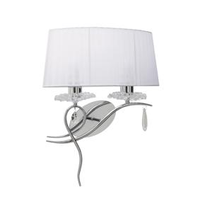 M5276  Louise Crystal Wall Lamp 2 Light